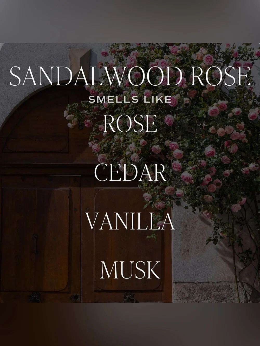 Sandalwood Rose Reed Diffuser - Black Reeds